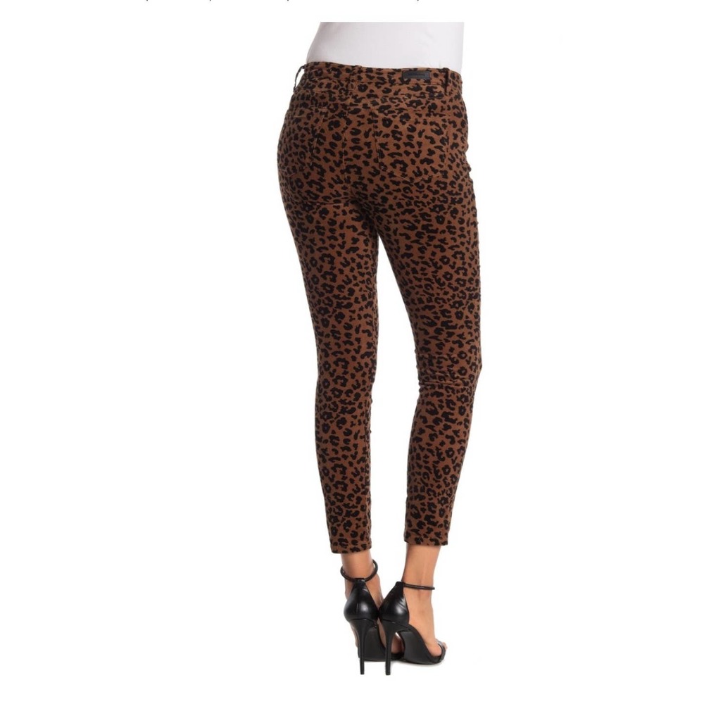 BlankNYC Leopard Print Corduroy Mid-Rise Skinny - Picture 8 of 9